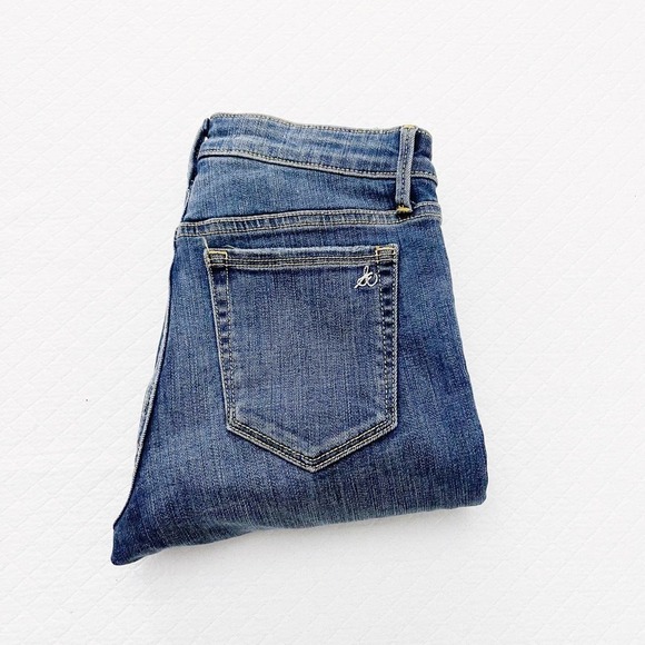 Sam Edelman The Kitten Mid Rise Skinny Crop Denim Jeans SZ25 - Picture 7 of 7